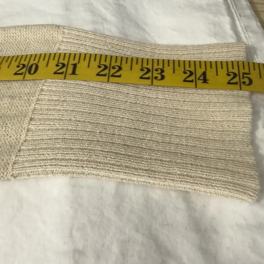 Free People We The Free Desert Knit Blazer Oversized Women Beige Size M
